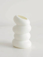 Mexico City Sculptural Ribbon Bud Vase