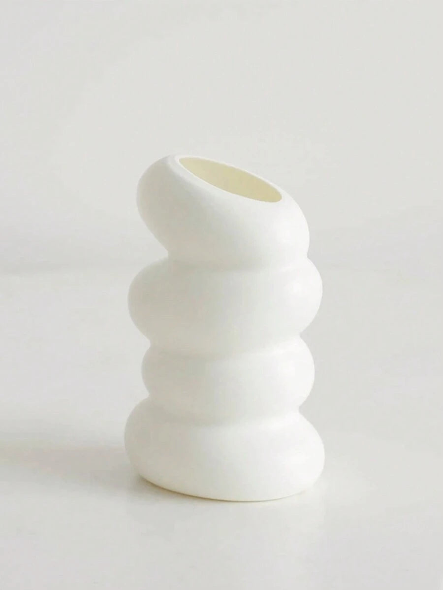 Mexico City Sculptural Ribbon Bud Vase
