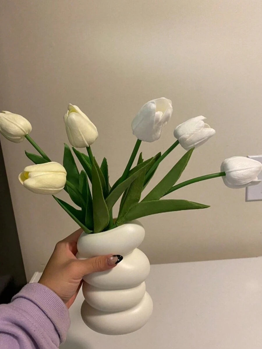 Mexico City Sculptural Ribbon Bud Vase