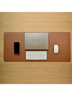 San Francisco Oversized Premium Leather and Cork Desk Mat
