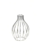 Santiago Minimalist Wireframe Propagation Vase