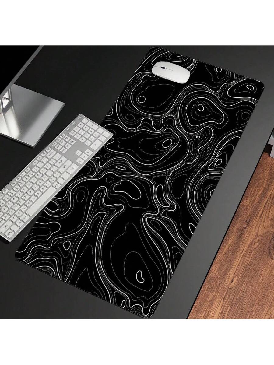 Miami Professional Extended Topographic Rubber Desk Mat