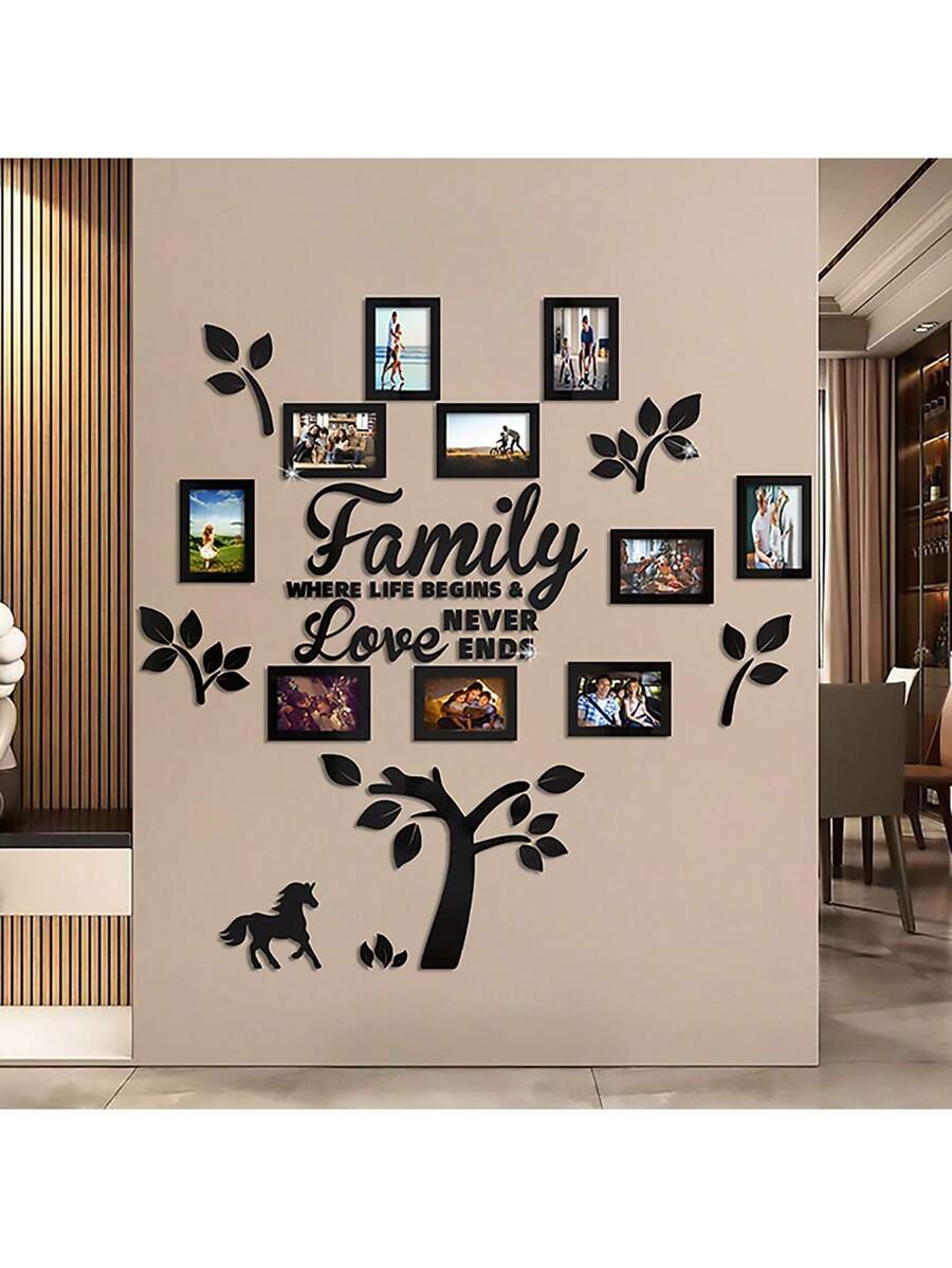 Abu Dhabi Premium Festival-Themed Family Tree Wall Sticker