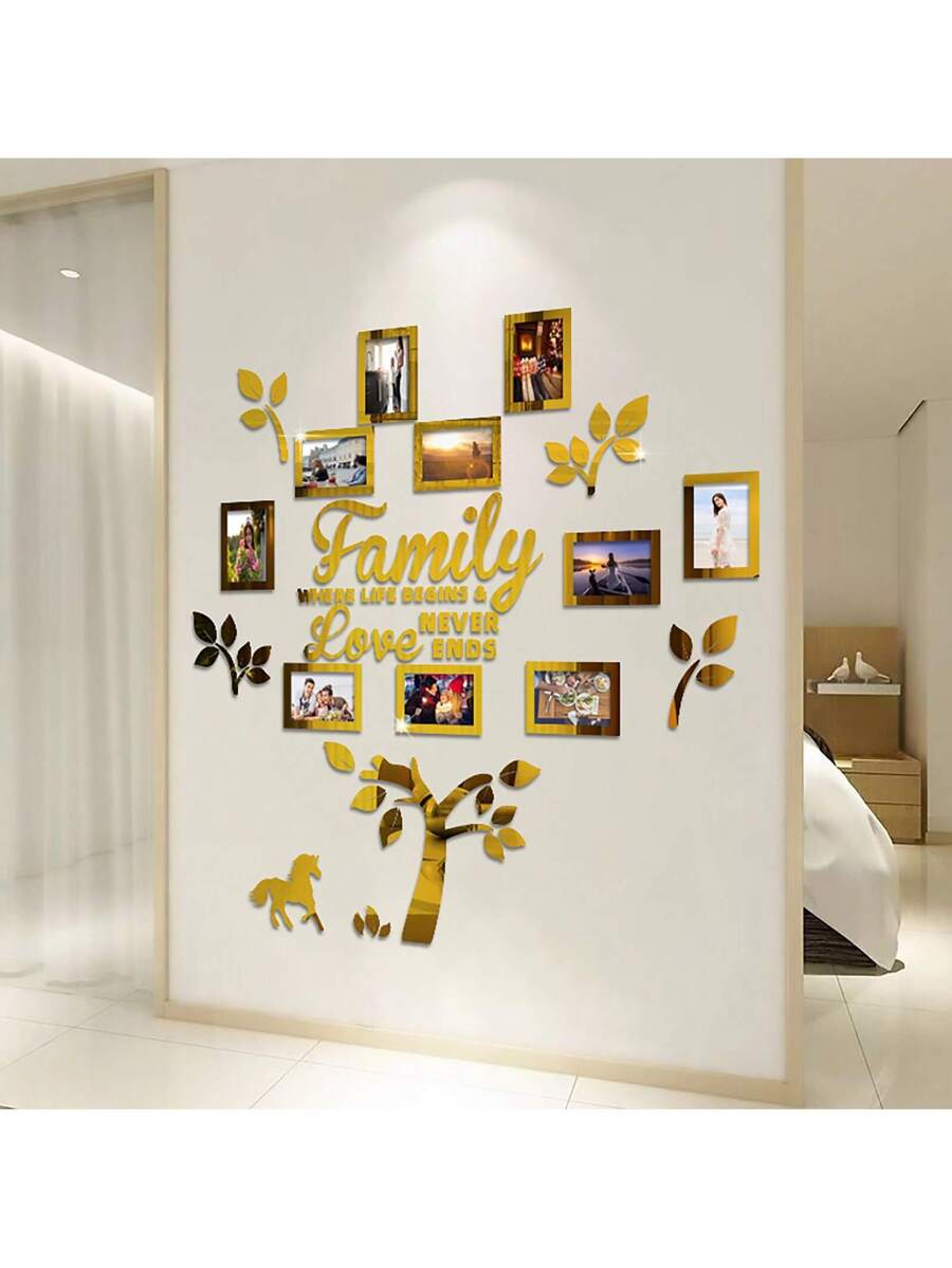 Abu Dhabi Premium Festival-Themed Family Tree Wall Sticker