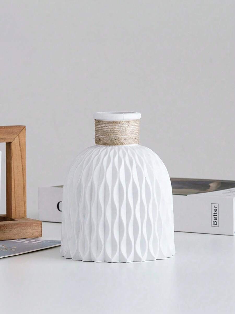 Seattle Wave Texture Decorative Vase