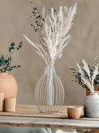 Santiago Minimalist Wireframe Propagation Vase