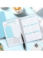 Shanghai Weekly Planner & Habit Tracker Notebook