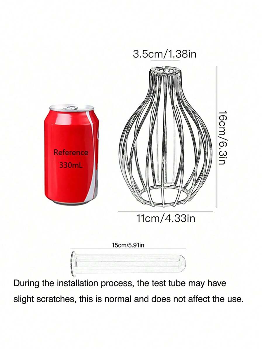 Santiago Minimalist Wireframe Propagation Vase