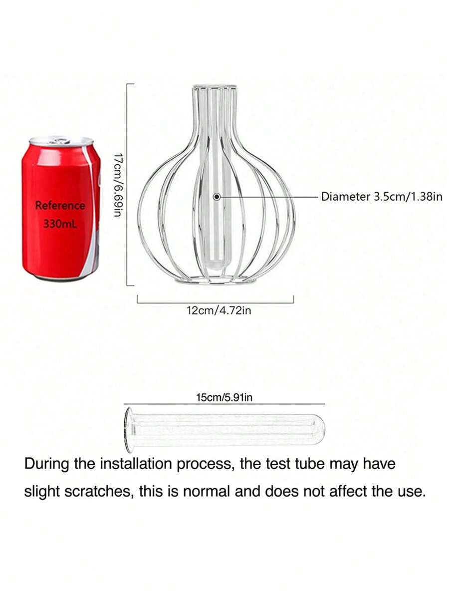 Santiago Minimalist Wireframe Propagation Vase