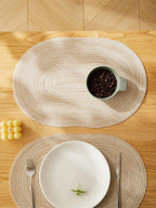 Zagreb Minimalist Japanese Style Woven Placemat