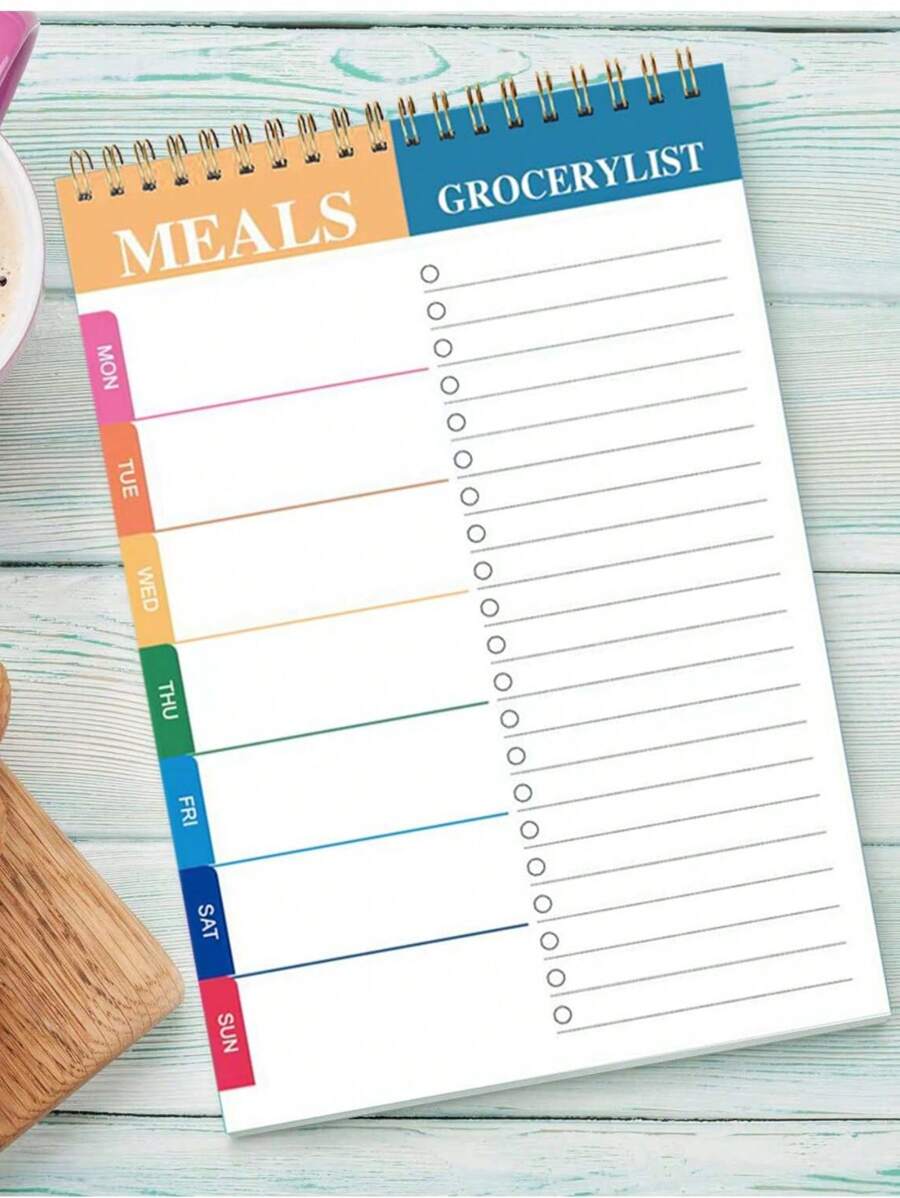 Singapore Meal Planner Memo Pad