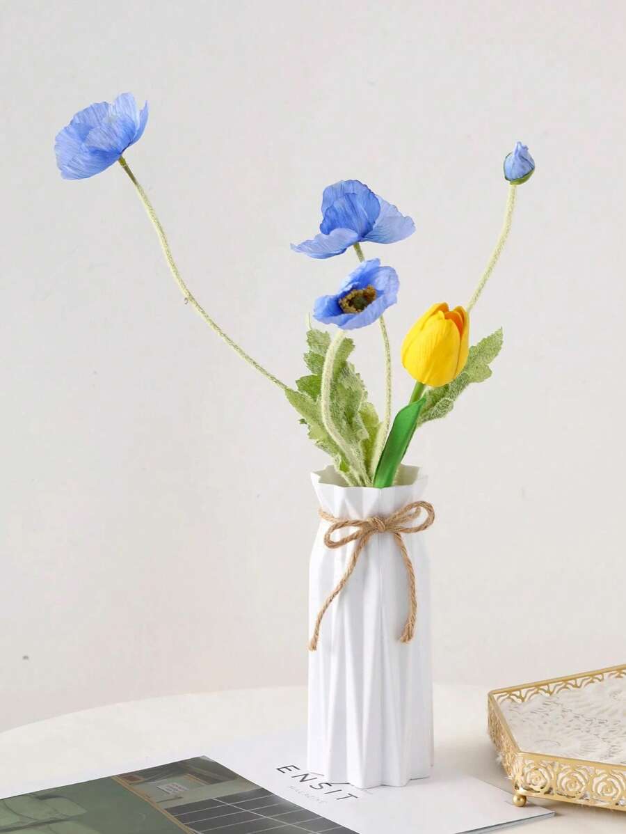 Guadalajara Origami Pleated Tabletop Vase