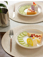 Bucharest Minimalist Japanese Style Woven Placemat