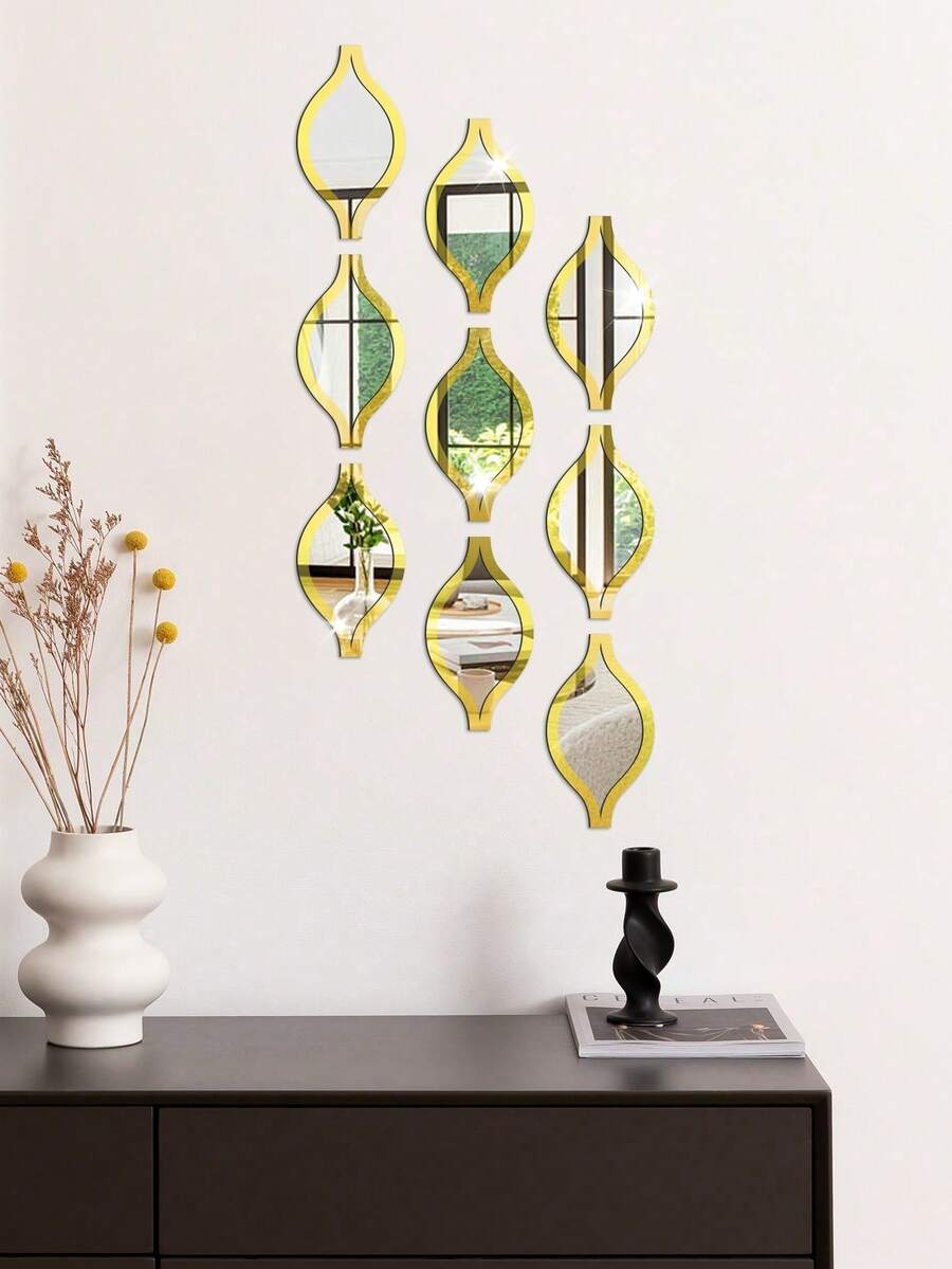 Doha Modern Acrylic Pattern Wall Décor Set
