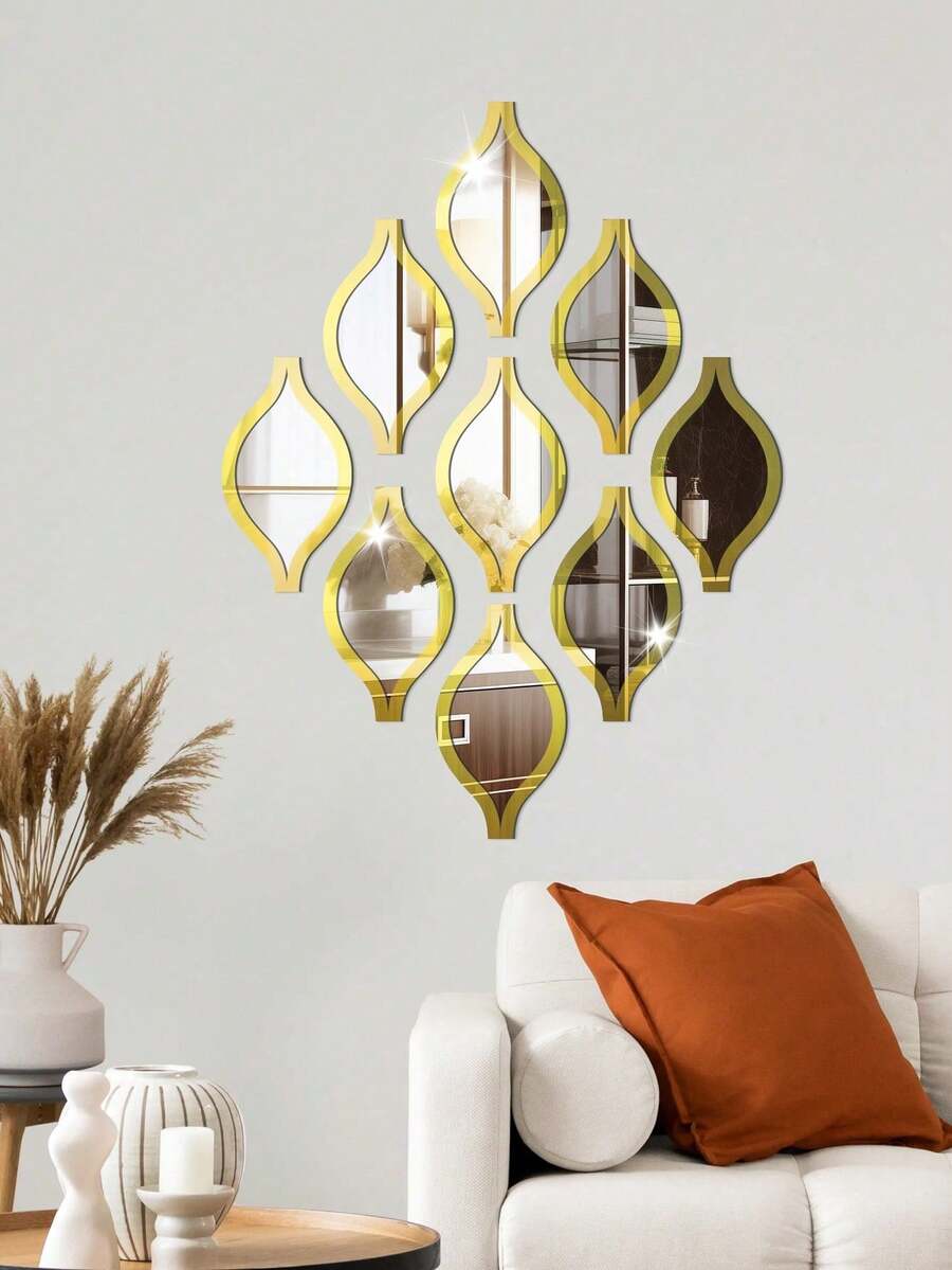 Doha Modern Acrylic Pattern Wall Décor Set