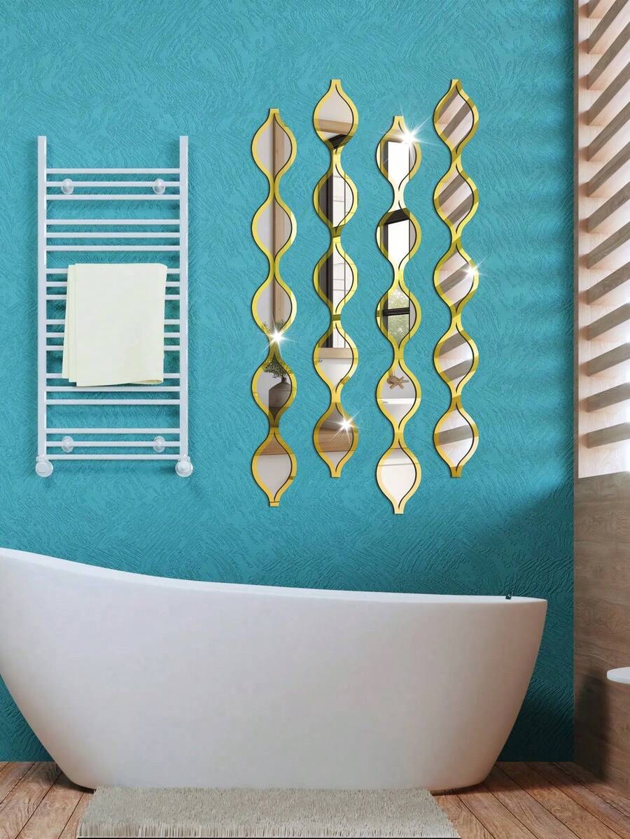Doha Modern Acrylic Pattern Wall Décor Set