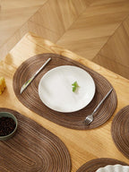 Zagreb Minimalist Japanese Style Woven Placemat