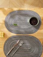 Zagreb Minimalist Japanese Style Woven Placemat
