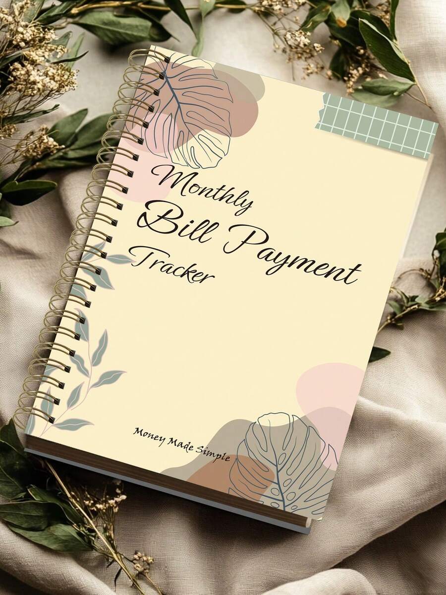 Kuala Lumpur Monthly Bill Payment Tracker Notebook