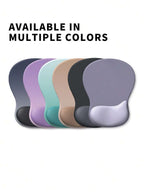 Los Angeles Professional Ergonomic Fabric Mouse Pad with Curved Wrist Guard