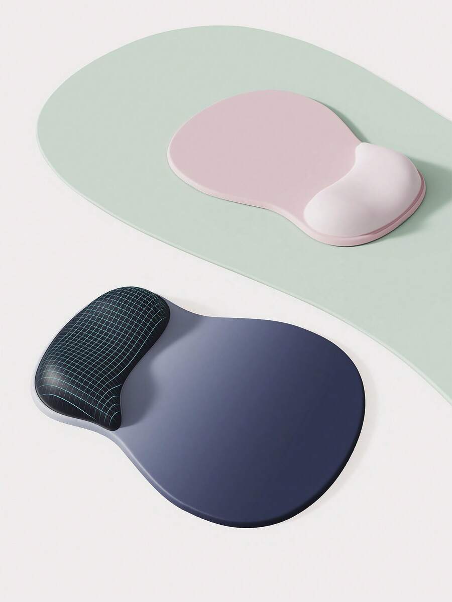 Los Angeles Professional Ergonomic Fabric Mouse Pad with Curved Wrist Guard