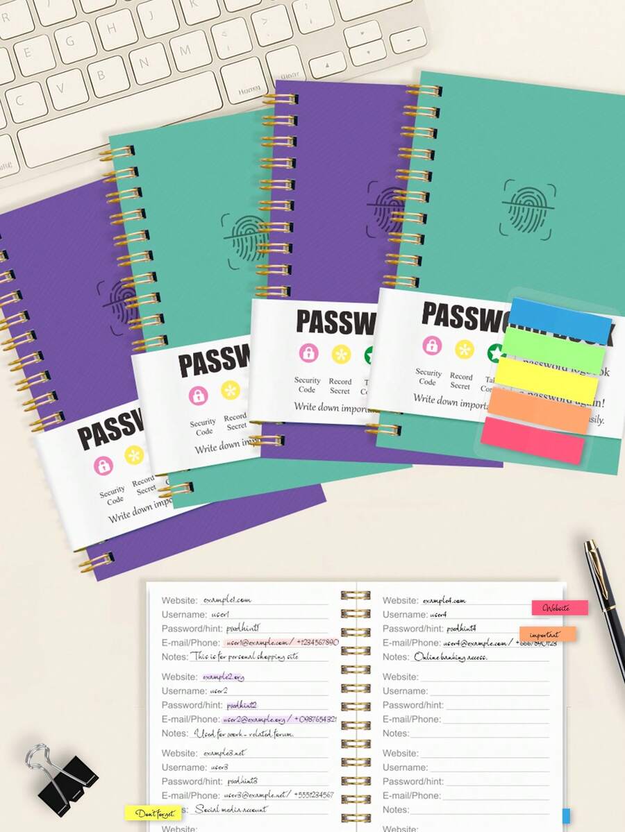 Dhaka PVC Cover Password Notebook