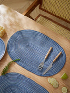 Zagreb Minimalist Japanese Style Woven Placemat