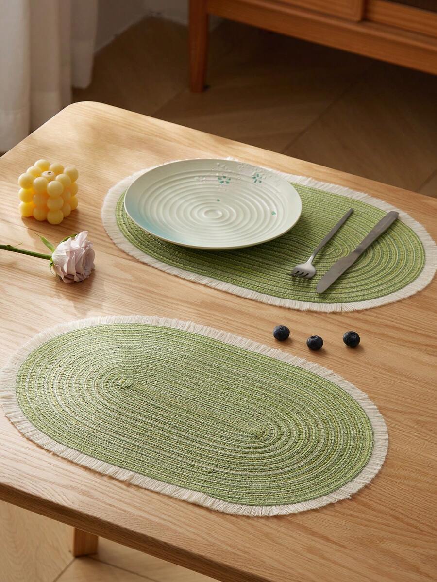 Zagreb Minimalist Japanese Style Woven Placemat