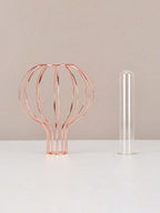 Santiago Minimalist Wireframe Propagation Vase