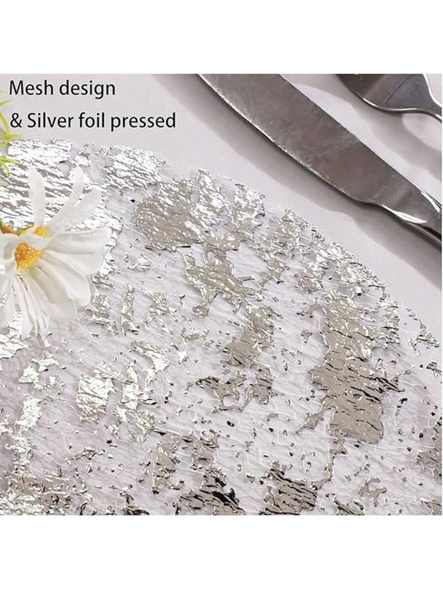 Vilnius Premium Marbled Metallic Dining Placemat