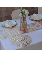 Vilnius Premium Marbled Metallic Dining Placemat