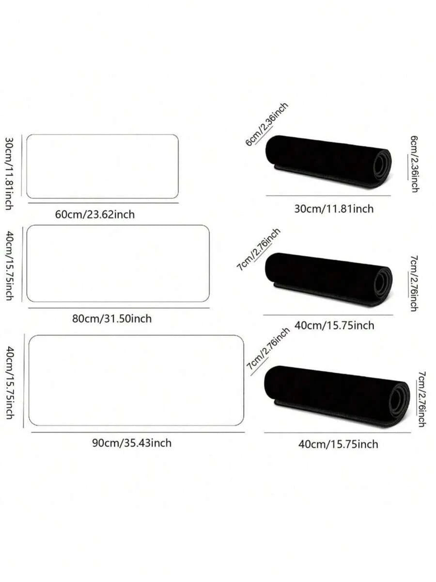 Vancouver Professional Reference Extended Desk Mat with Shortcut Guide