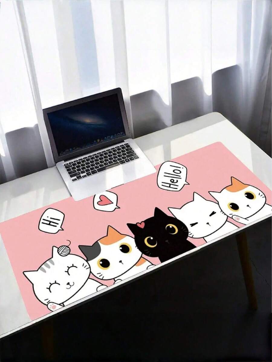 Vancouver Professional Reference Extended Desk Mat with Shortcut Guide