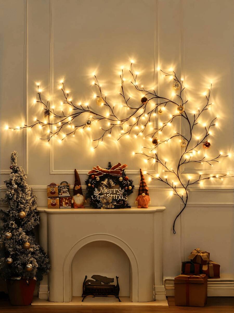 Paris Decorative Blossom LED Wall Light Branch