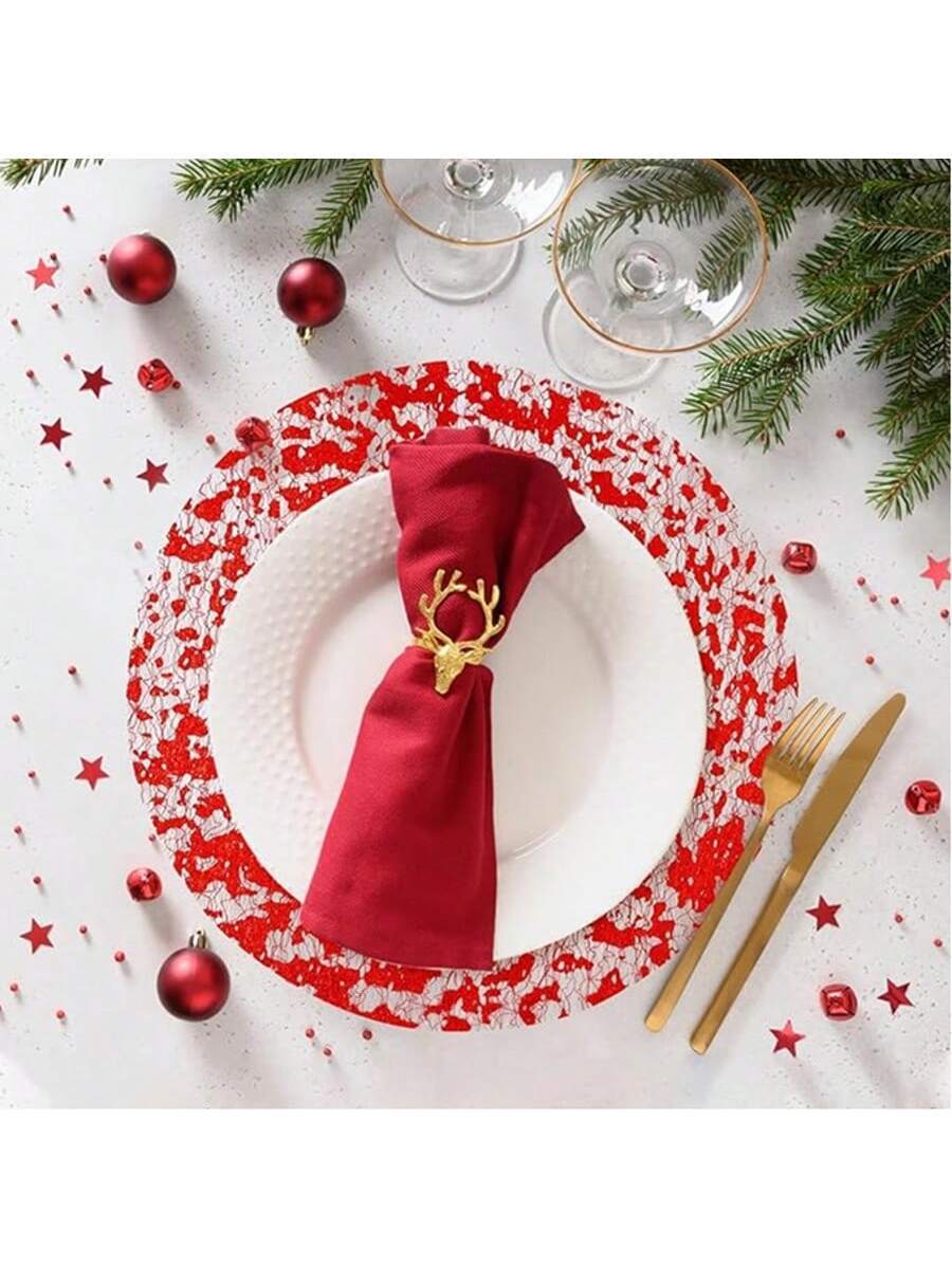 Vilnius Premium Marbled Metallic Dining Placemat
