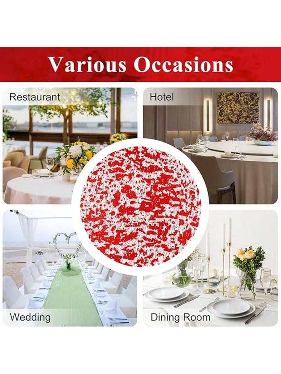 Vilnius Premium Marbled Metallic Dining Placemat