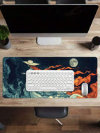 Vancouver Professional Reference Extended Desk Mat with Shortcut Guide