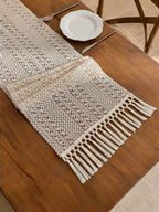 Sofia Elegant Knitted Lace Table Runner