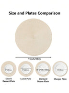 Bucharest Minimalist Japanese Style Woven Placemat