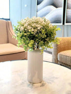 Washington Ribbed Cylindrical Decorative Vase