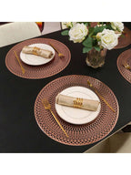 Riga American Style Geometric Floral Placemat