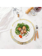 Vilnius Premium Marbled Metallic Dining Placemat