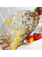 Vilnius Premium Marbled Metallic Dining Placemat