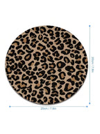 Montreal Professional Circular Ergonomic Rubber Mouse Pad