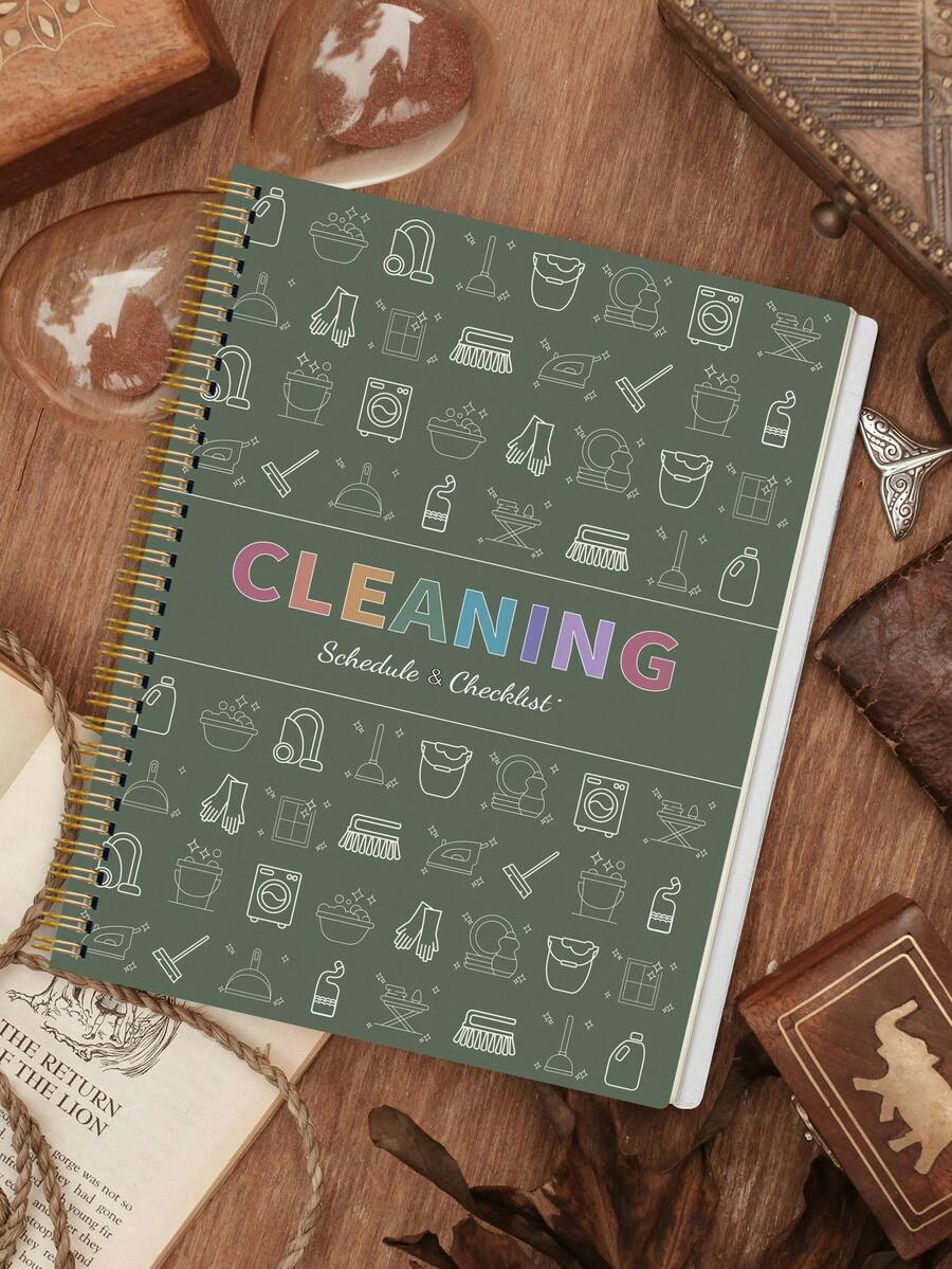 Bangkok Cleaning Schedule Planner Notebook