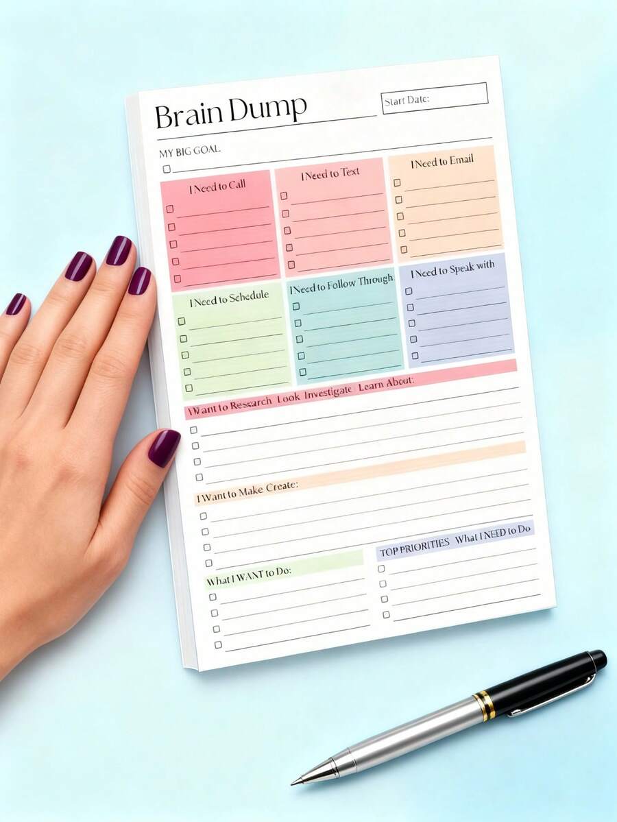 Hong Kong Brain Dump Memo Pad