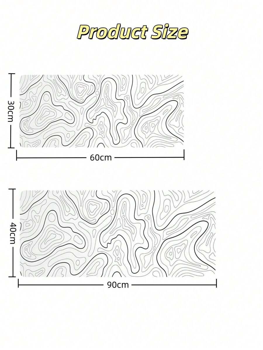 Vancouver Professional Reference Extended Desk Mat with Shortcut Guide