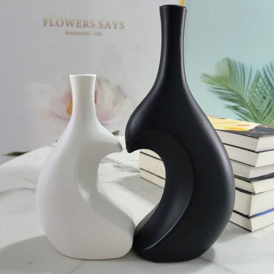 Boston Contemporary Interlocking Heart Vase