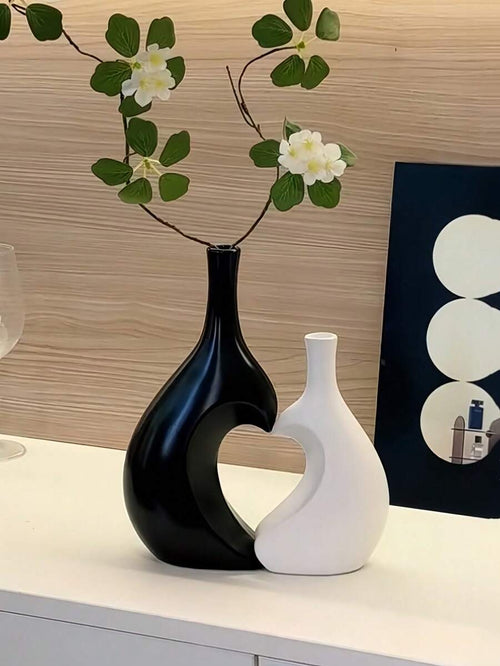 Boston Contemporary Interlocking Heart Vase