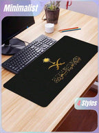 Vancouver Professional Reference Extended Desk Mat with Shortcut Guide
